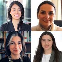 Dr Noriko Amano Patino, Dr Elisa Faraglia, Dr Chryssi Giannitsarou and Zeina Hasna